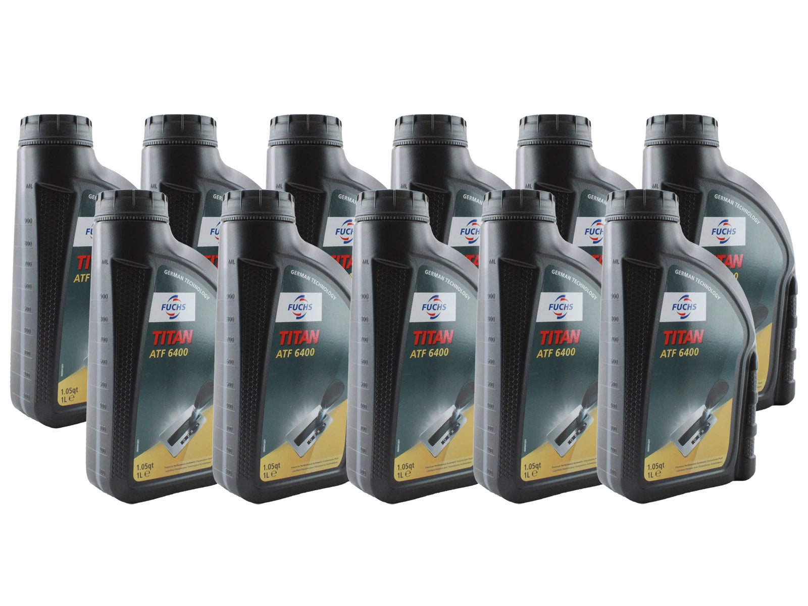 11 Liter Fuchs TITAN ATF 6400 Transmission Fluid for Acura BMW Ford (2010–2023)