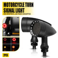 LED Turn Signal Light for Motorcycle (Amber Red)
