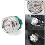 Fuel Tank Cap with Oil Temperature Gauge for Engine Valve Cover