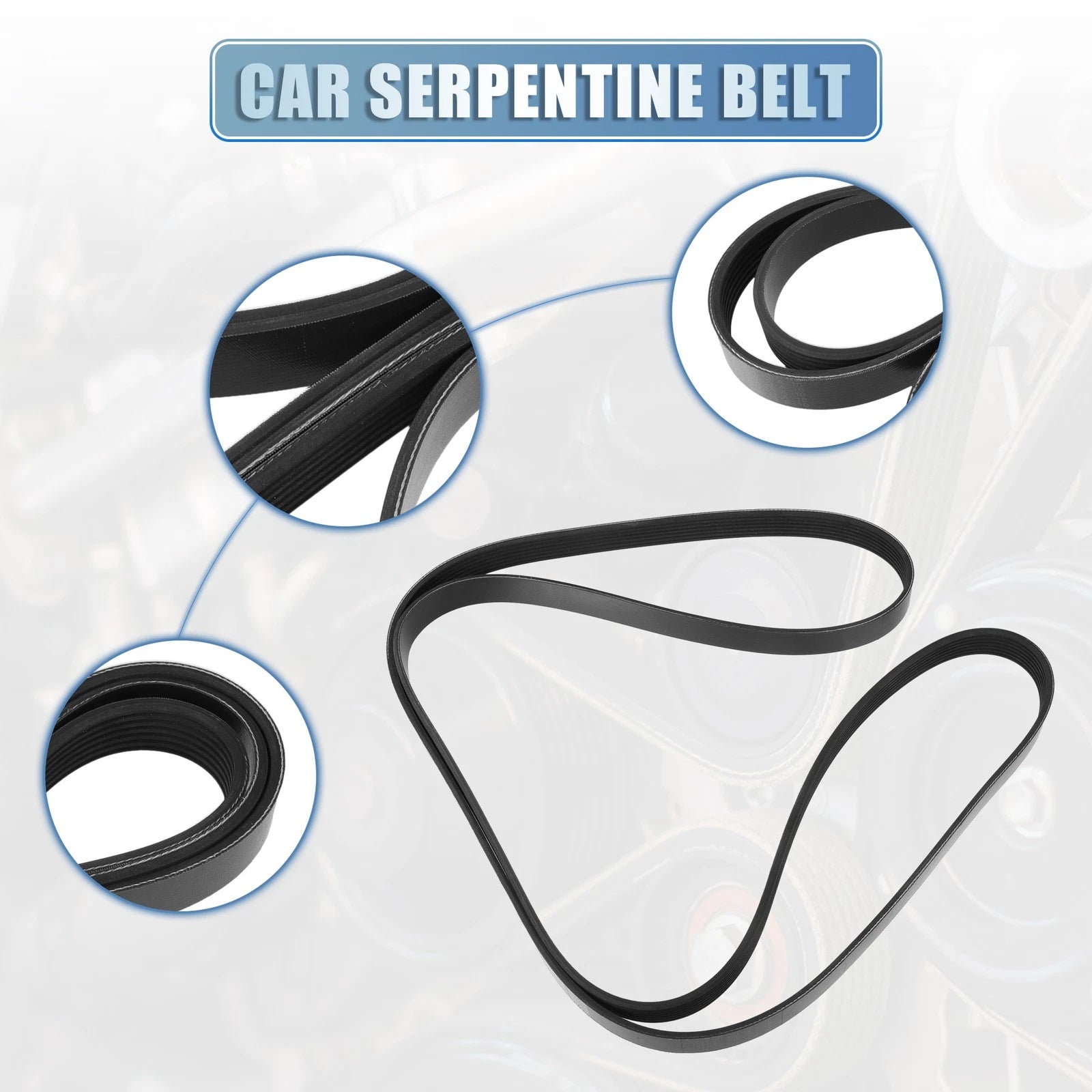 Serpentine Belt for Nissan Pathfinder (2005–2012) No. 11720EA200 Rubber