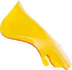 Klock Werks Kolor Flare Windshield 6.5" Yellow for FLH KWW-01-0696