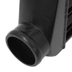 Universal Black Aluminum Tube & Fin Racing FMIC Turbo Intercooler (27.675x8.5x2.75)