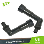 2X Spark Plug Boot Cap Cover Resistor XB05F for ATV Motorcycle