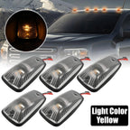 5pcs Clear Yellow Cab Marker Light Cover for Chevrolet K2500 (1998–2000)