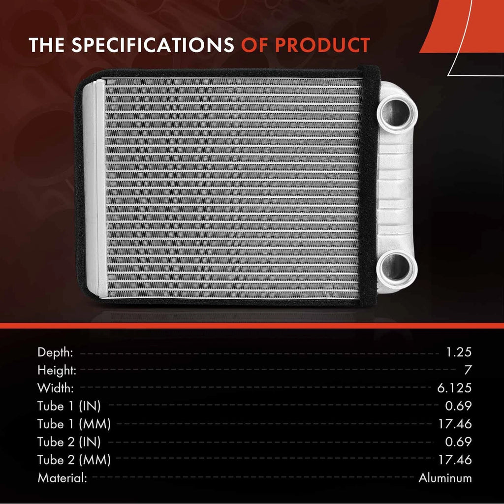 Rear HVAC Heater Core for Ford Expedition Lincoln Navigator (2018–2024)