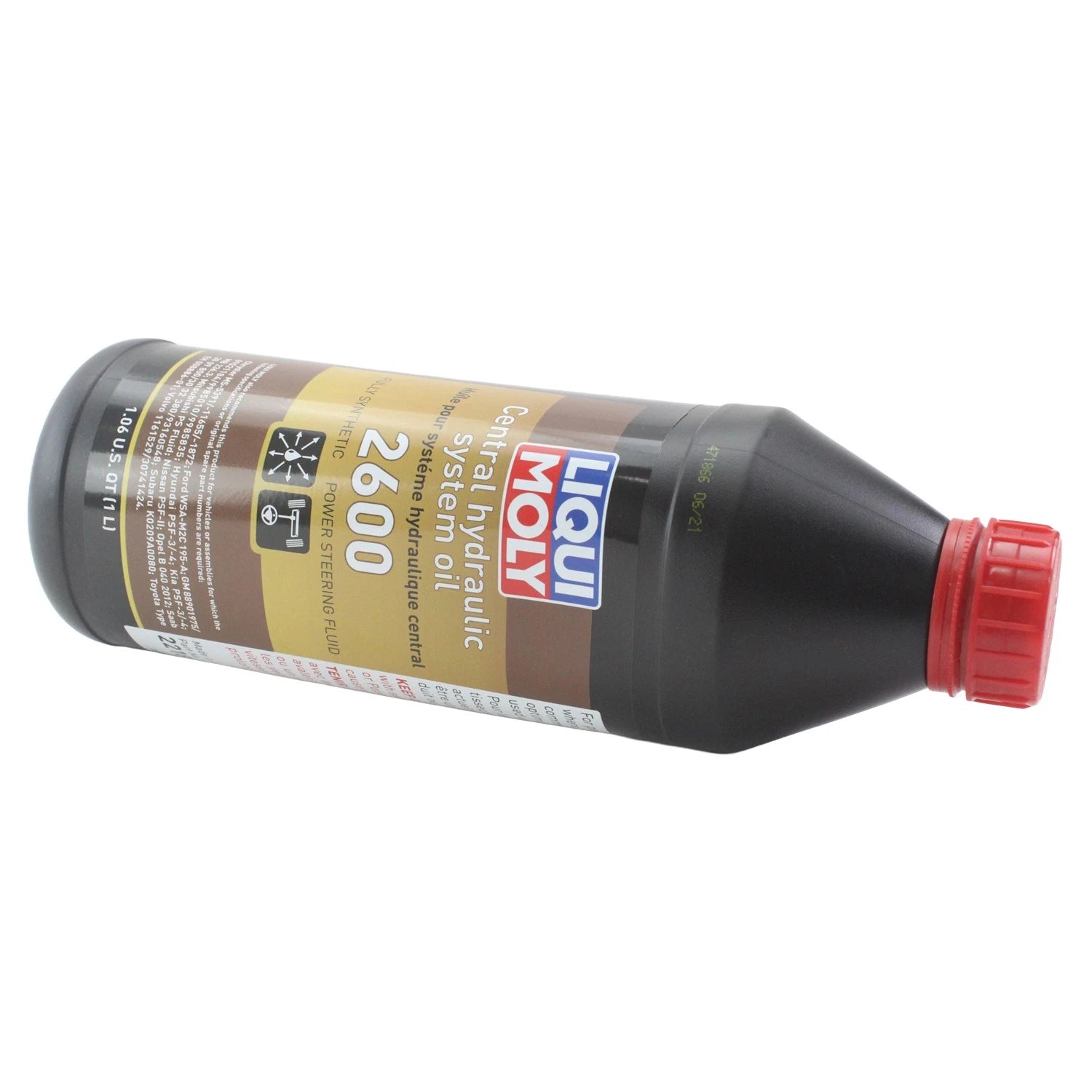 Set of 12 Liqui Moly 12L Central Hydraulic System Oil 2600