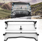 2X Front 2-in-1 Folding Windshield for Kawasaki Teryx 750 800 (2012–2015)