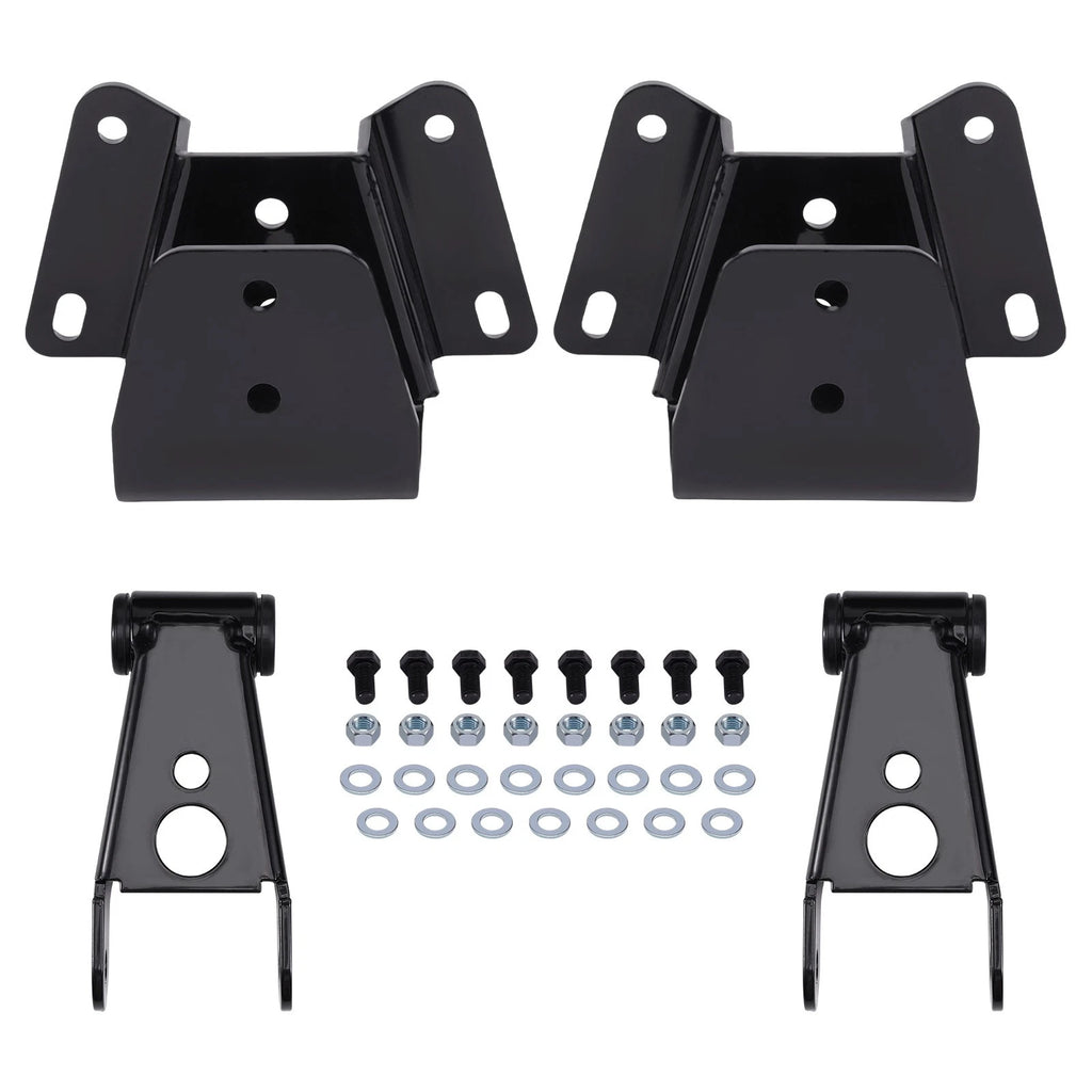 Set of 4 Drop Shackles & Hangers Lowering Kit for Ford F150/F100 (1973–1996)