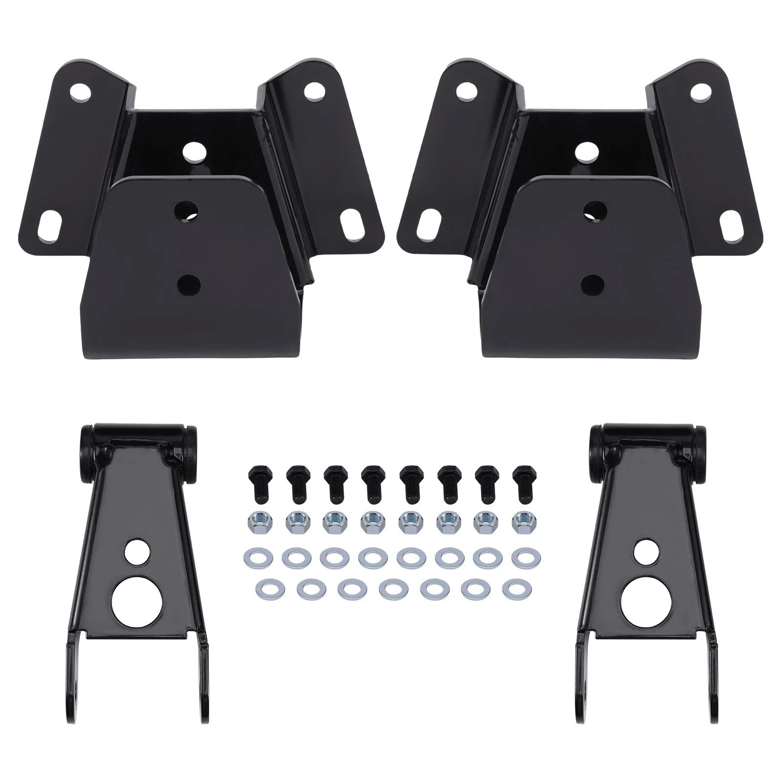 Set of 4 Drop Shackles & Hangers Lowering Kit for Ford F150/F100 (1973–1996)