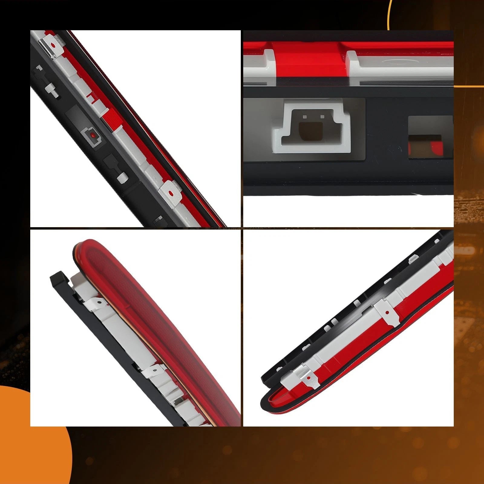 Rear Third Brake Stop Lamp Light 63252758940 for Mini Cooper R58 (2012–2015)