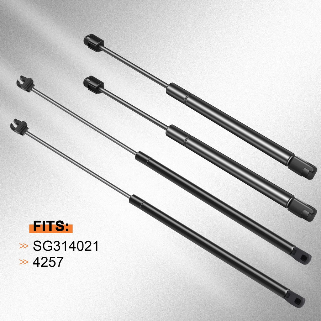 Set of 2 Hood & 2 Trunk Lift Supports for Chrysler 300M (1999–2004)