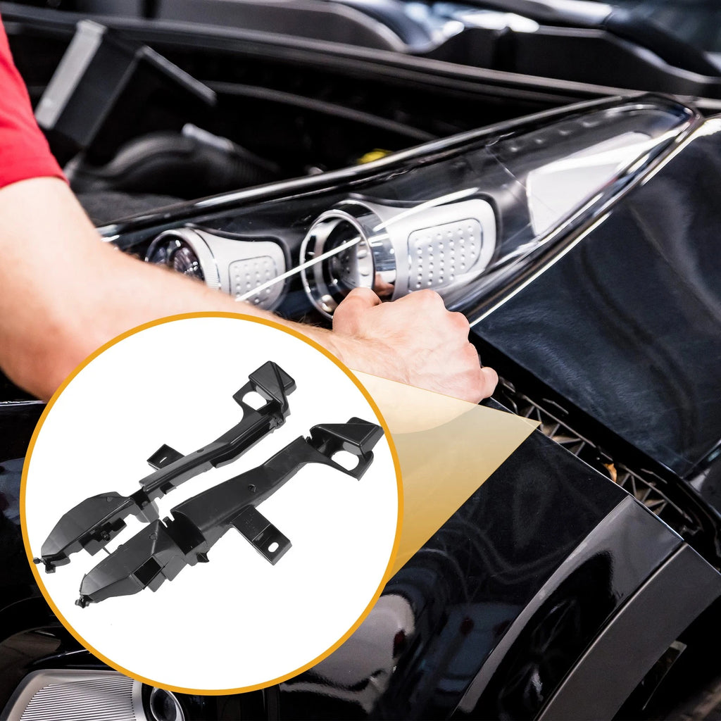 Set of 2 LH RH Front Bumper Support Brackets for Toyota Cruiser (2003–2008)