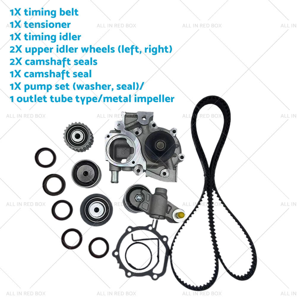 Timing Belt Kit & Water Pump for Subaru Impreza Forester (EJ253 2.5L)