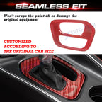 Gear Shift Media Panel and Knob Cover for Dodge Challenger 2015-2025