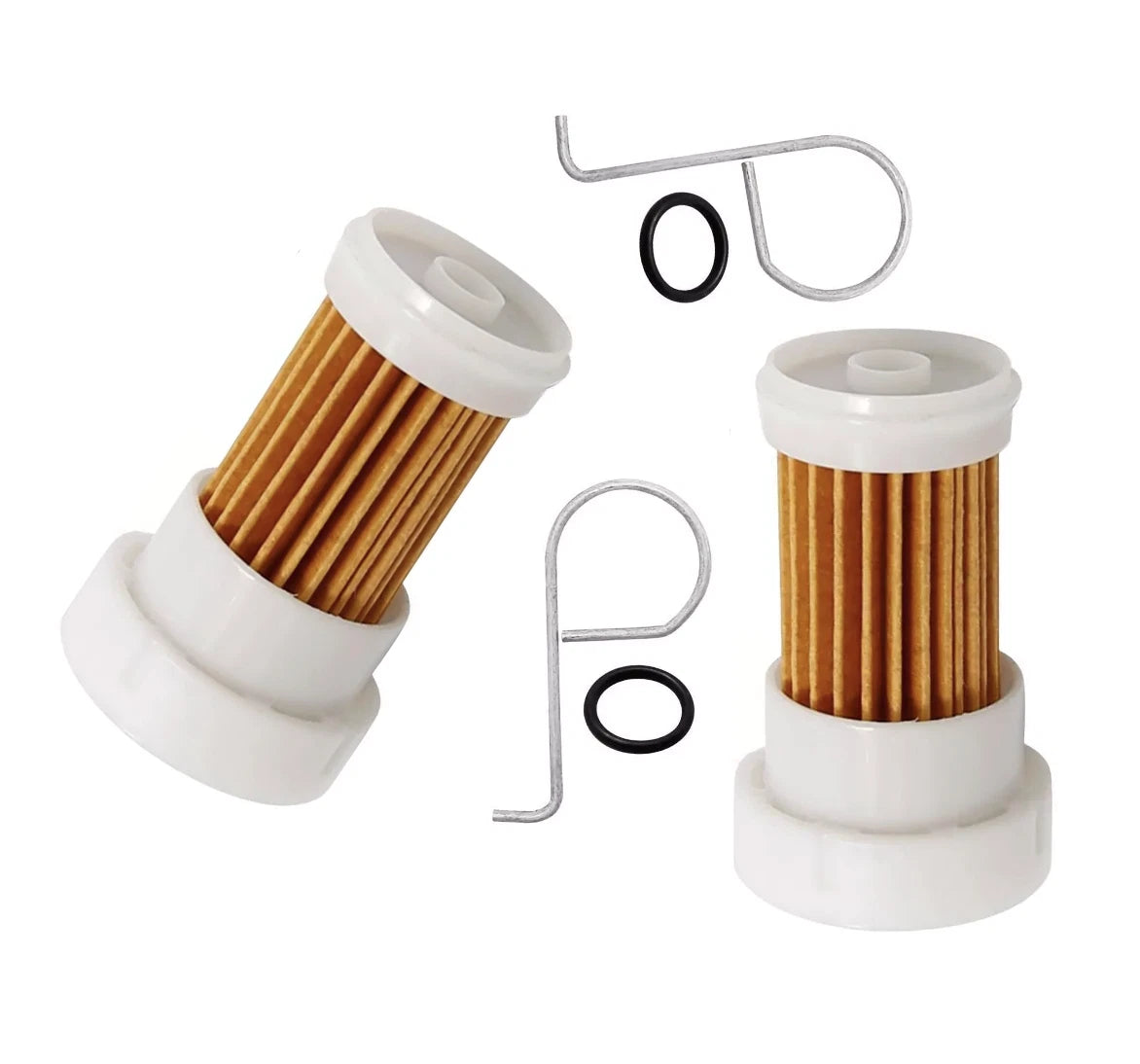 2Pcs Primary Fuel Filter for Yamaha F250 LF250 HP Outboard (6P2-WS245-00)