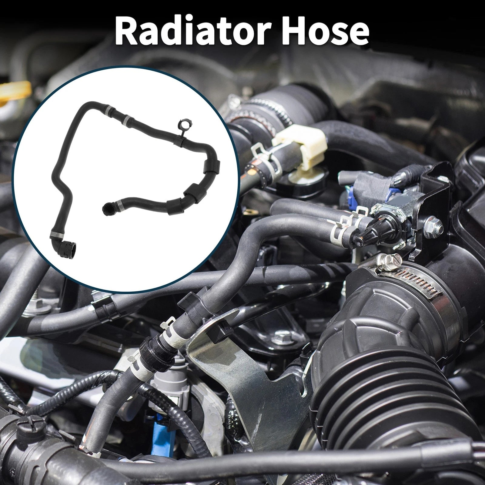Radiator Hose for BMW 2 Series (2015) No. 17128601930 Rubber Coolant Pipe