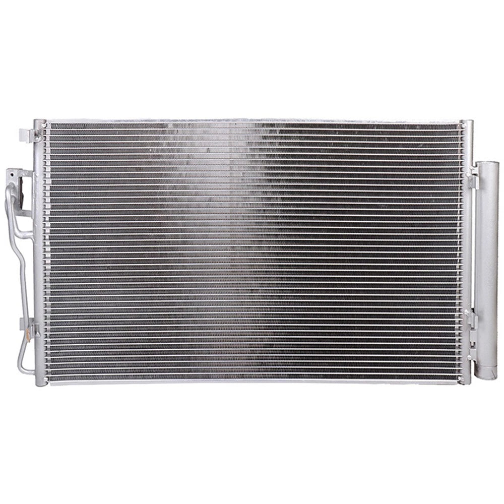 AC Condenser and Compressor Cooling Kit for Kia Sorento Hyundai Santa Fe (2011–2012)