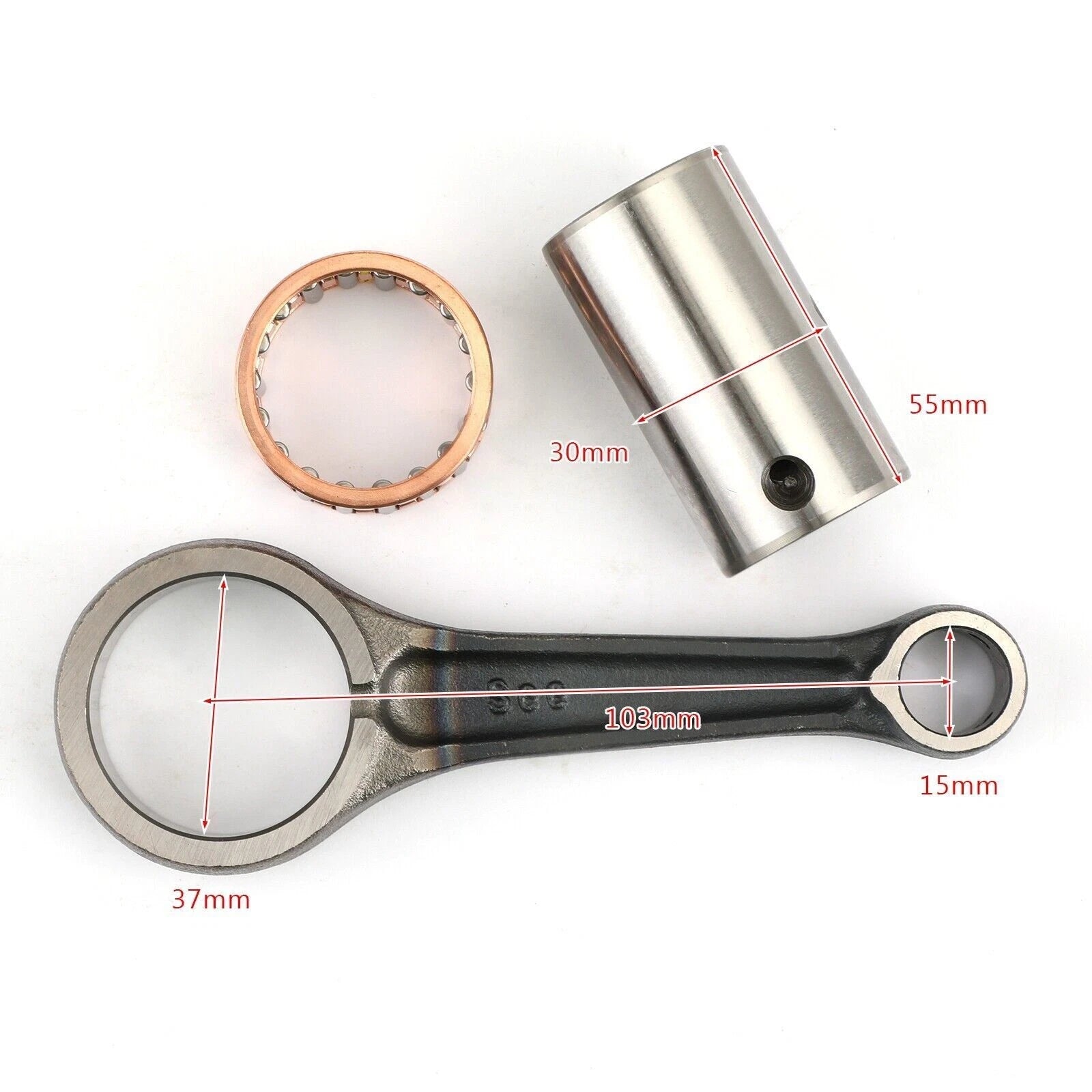 Connecting Rods Crank Kit for Honda XL125 CB125 CG125 GL125 CB100 GL100 (1970–2023)