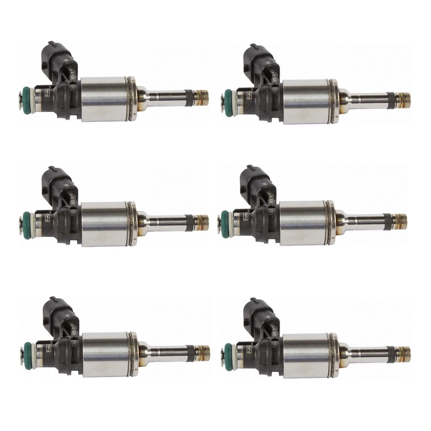 Set of 6 Fuel Injectors for Ford Explorer Flex Police Taurus (2011–2019)