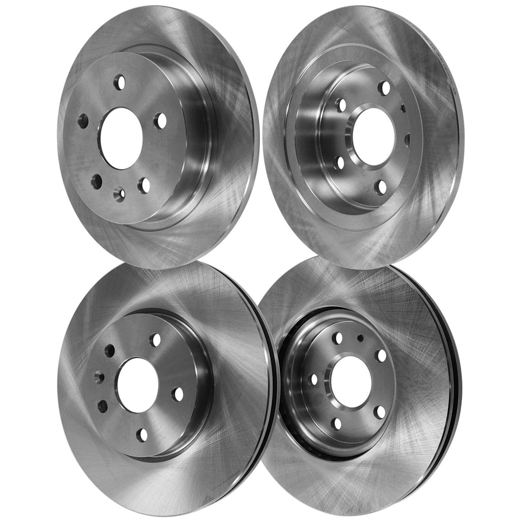 Brake Disc Set for Buick Regal, Saab 9-5 (2011–2017) 12.64 Inch