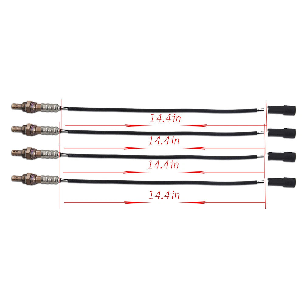 Set of 4 Oxygen O2 Sensors for Ford Mustang (1995–2010)