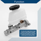 Brake Master Cylinder with Reservoir No. 5851029010 for Hyundai Elantra (1996–2000)