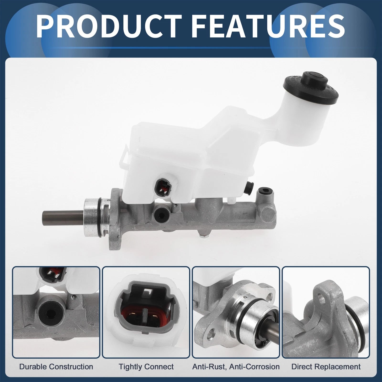 Brake Master Cylinder with Reservoir No. 472011A370 for Toyota Corolla (2002–2007)
