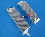 Aluminum Radiator & Red Silicone Hose for Honda CR500 CR500R (1989)