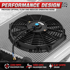12" Electric Reversible Radiator Cool Fan for Universal Applications