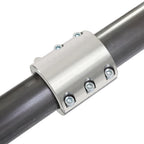 Weldable Steel Tube Clamp for Roll Cage Mounts (1.75")