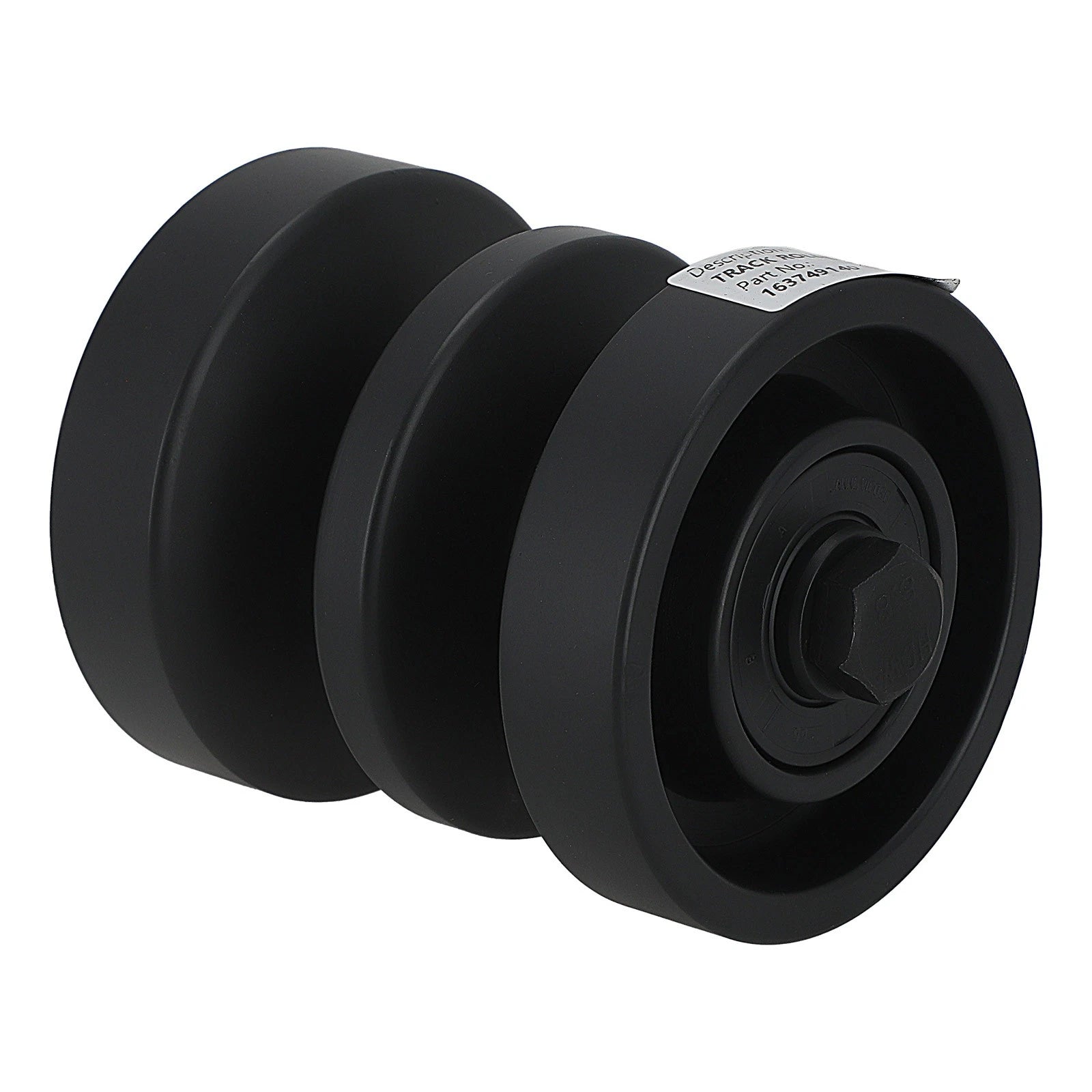 Track Bottom Roller Kit for Vermeer S725TX S800TX S925TX (Steel, Black) 163749140