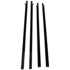 Set of 4 Window Belt Line Assemblies for Honda Accord (2013-2017)