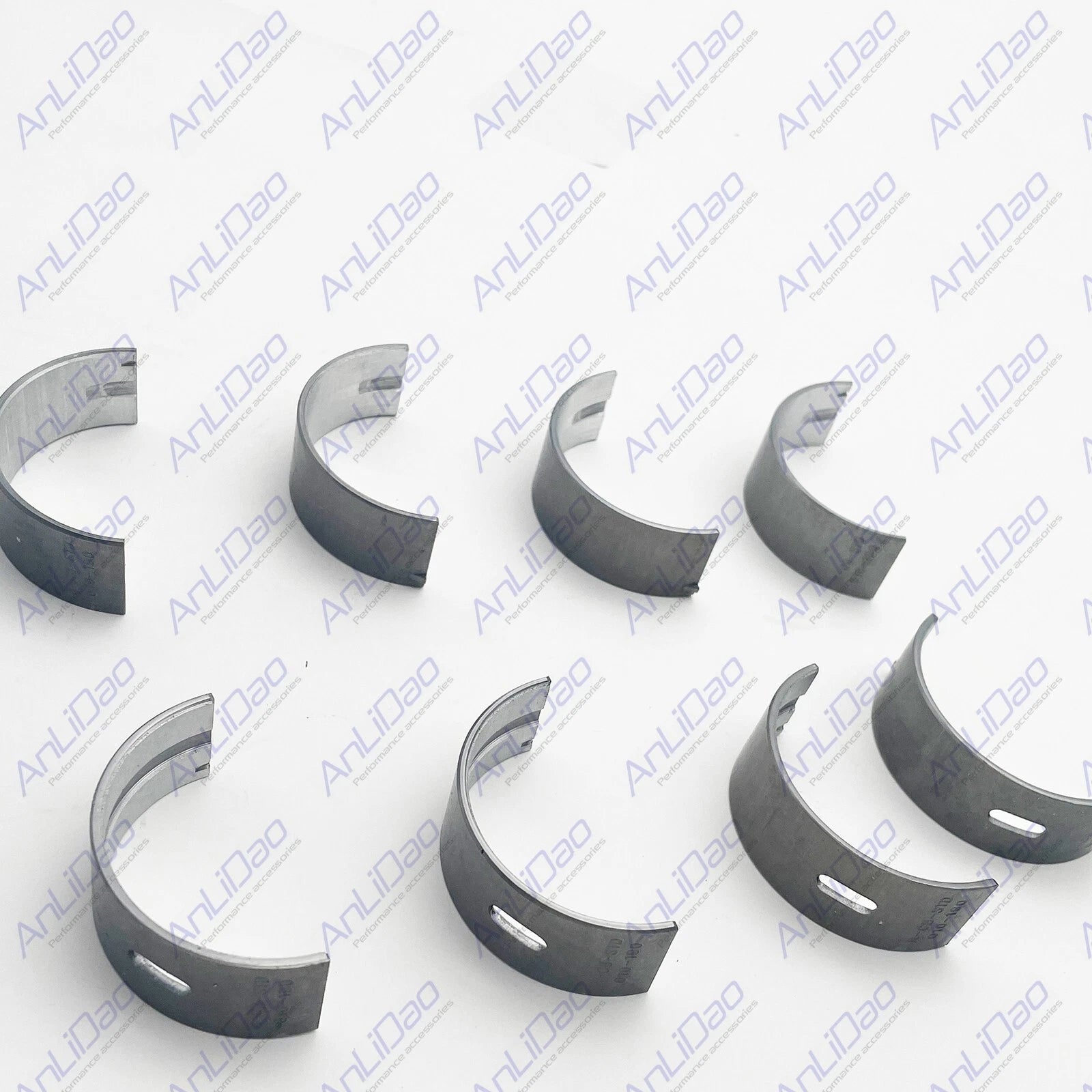 8Pcs Half Plain Bushing Main Bearing for 130 155 170 215 230 (420933455, 420933456)