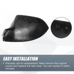 Right Side Mirror Cover Cap Gloss Black for Volkswagen Transporter T5 T6 (2003–2019)