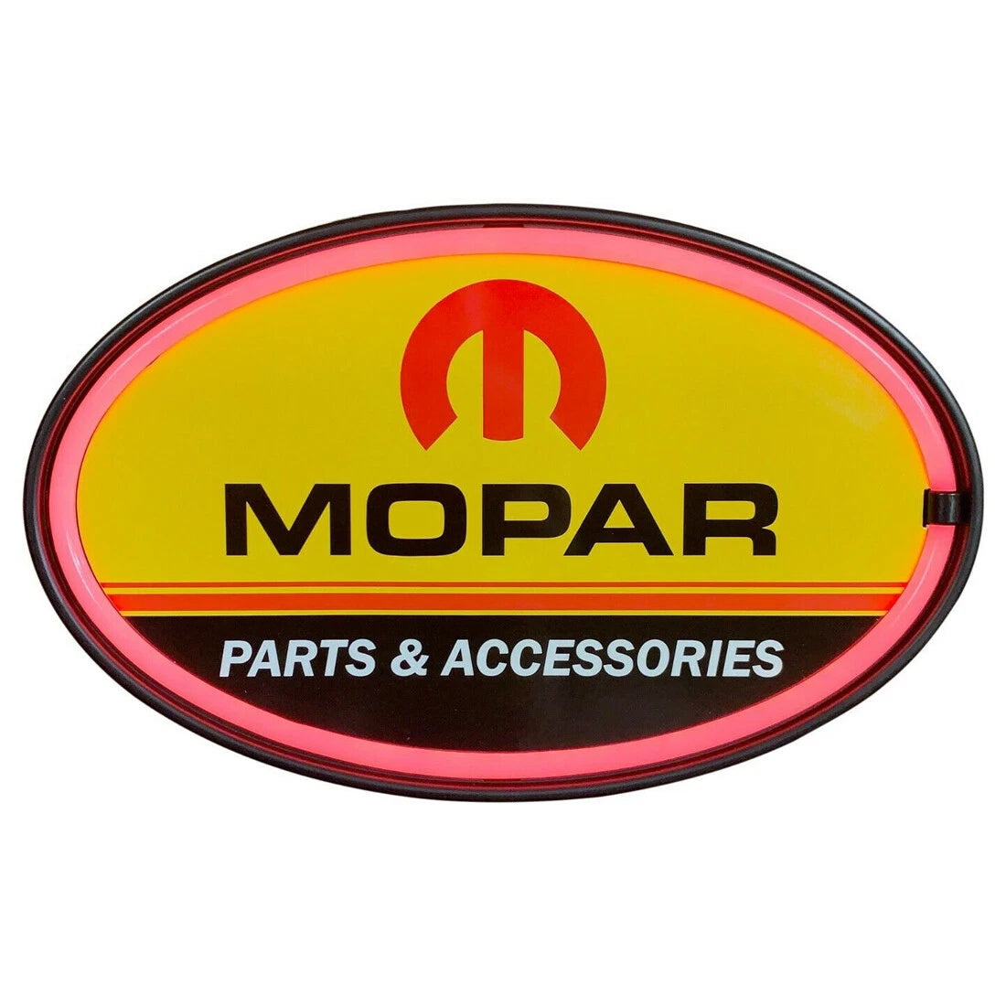 LED Neon Light Rope Bar Sign for Mopar Vehicles (16")