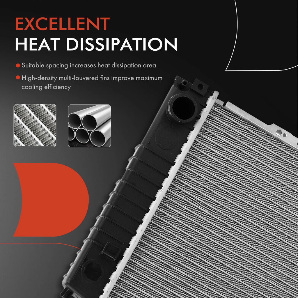 Radiator for BMW E34 530i (1994–1995) V8 3.0L Sedan Wagon
