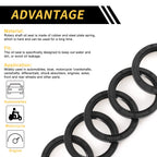 Set of 5 Oil Seal Ring 42x55x7mm NBR Rubber for Rotary Shaft