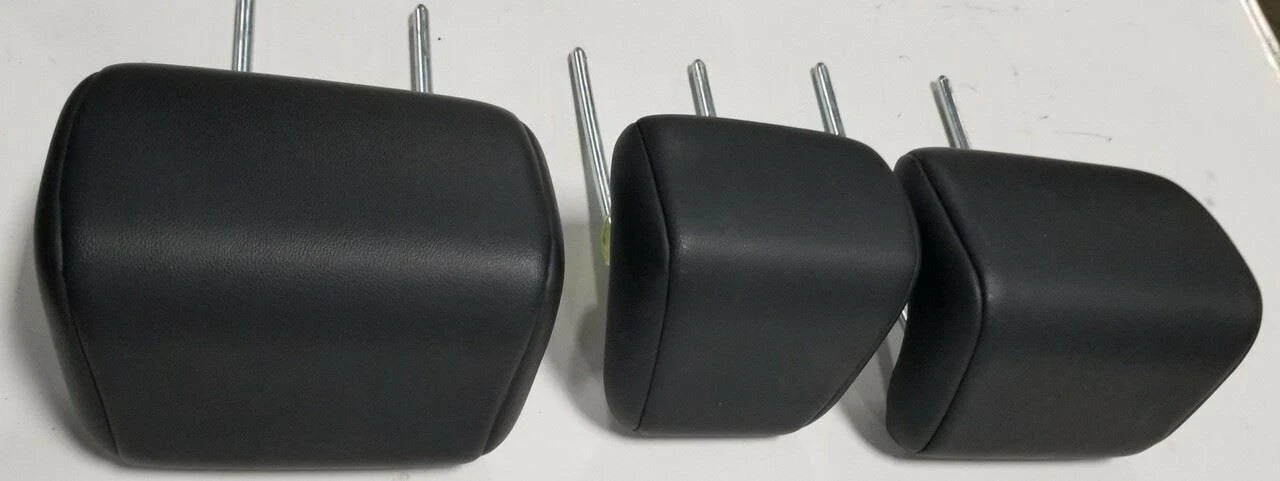 Set of 3 Rear Seat Leather Headrests for Land Rover LR2 (2008–2012)