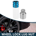 Set of 4 Wheel Lock Lug Nuts for Audi A3 (with Protector Nut Socket) 766549076868