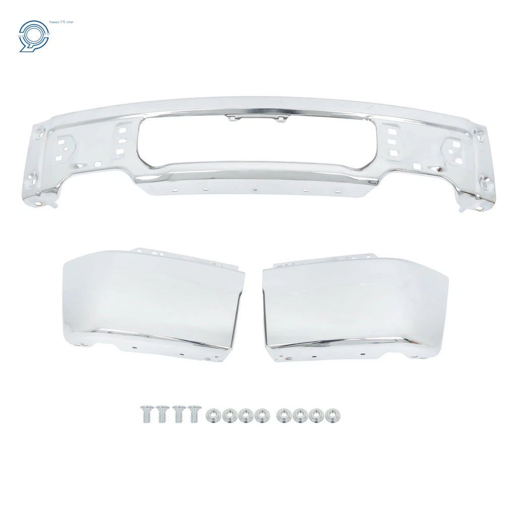 Chrome Steel Front Bumper Face Bar for Ford F-150 (2009-2015)