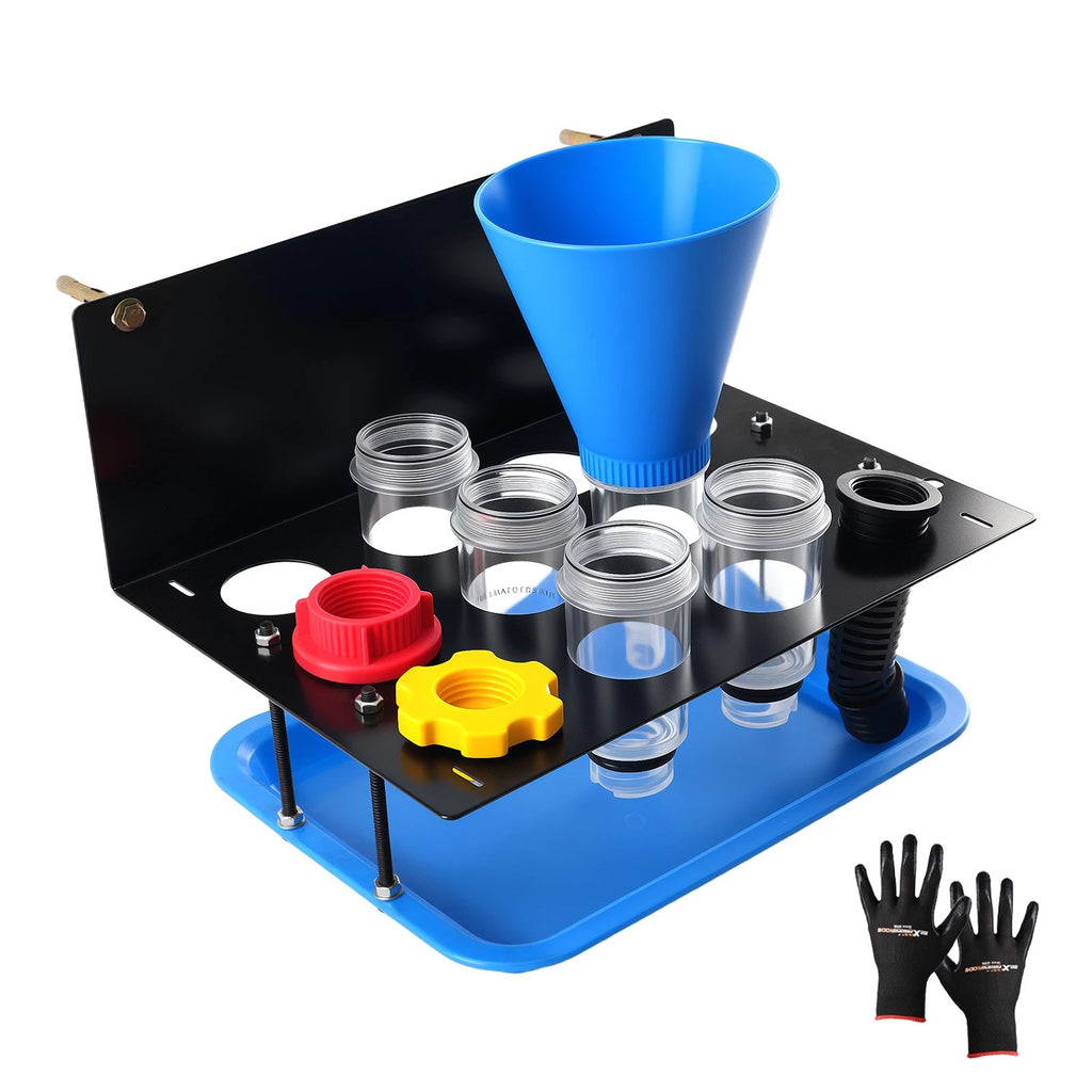 12 Piece Oil Filler Funnel Set for Ford Honda Toyota GM Subaru Lexus Chrysler