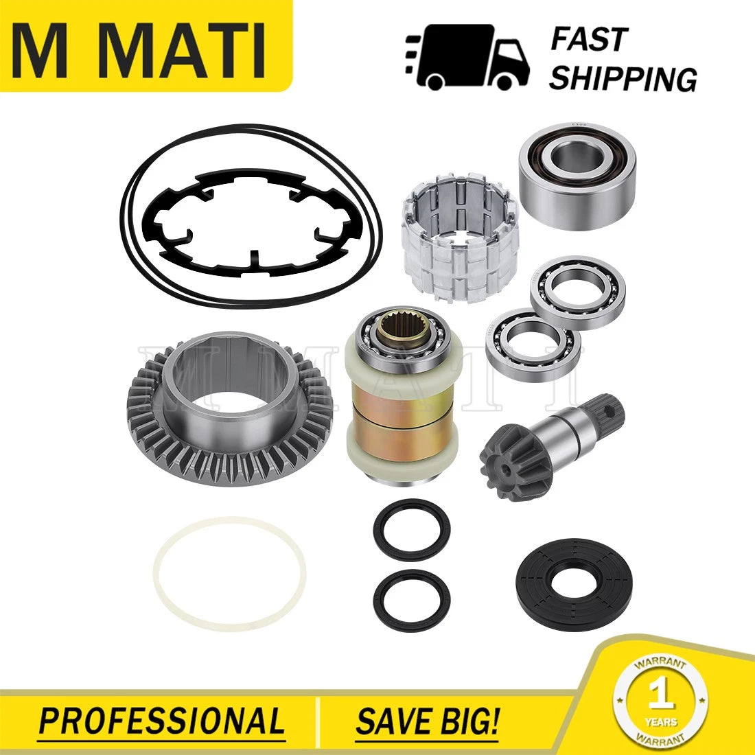 Front Differential Rebuild Kit for Polaris Ranger 1000 900 570 Diesel Crew XP (2015–2023)