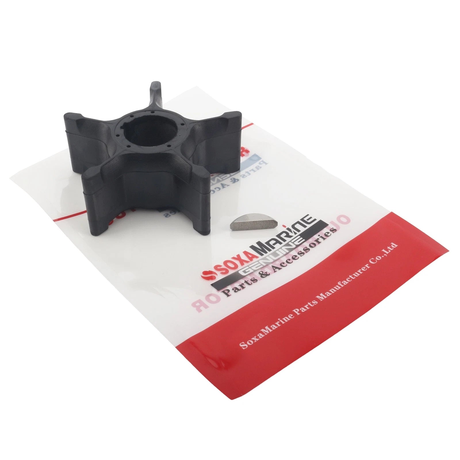 Engine Water Impeller & Key Set for Suzuki Outboard Motors (17461-90J01, 17461-90J00)