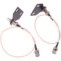 2X Stage Wireless Mic for BNC Antenna Extender for Audio Link Receiver