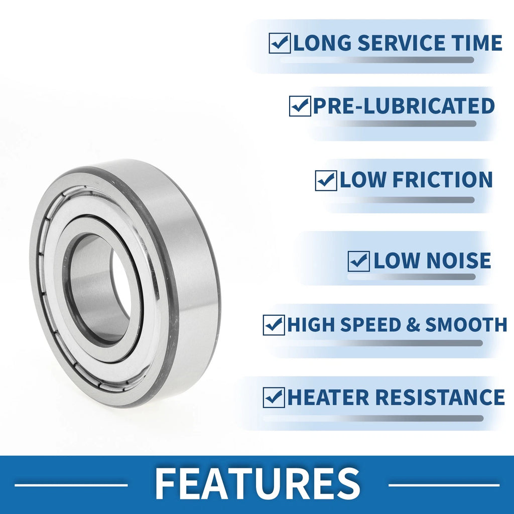 6307ZZ Deep Groove Ball Bearing P4 for Scooter Skateboard Wheel (1 Pc)