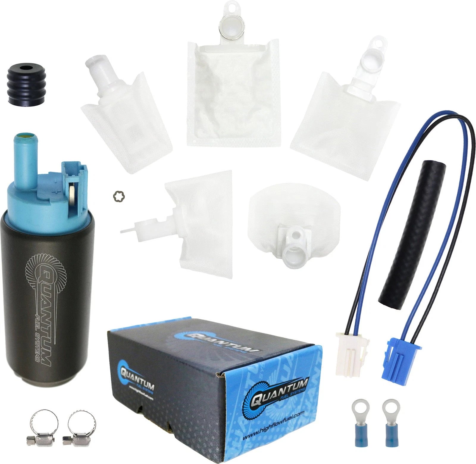 Quantum Fuel Pump Kit HFP-382SH-U for Kawasaki Ninja H2 & Z750 (2005–2016)