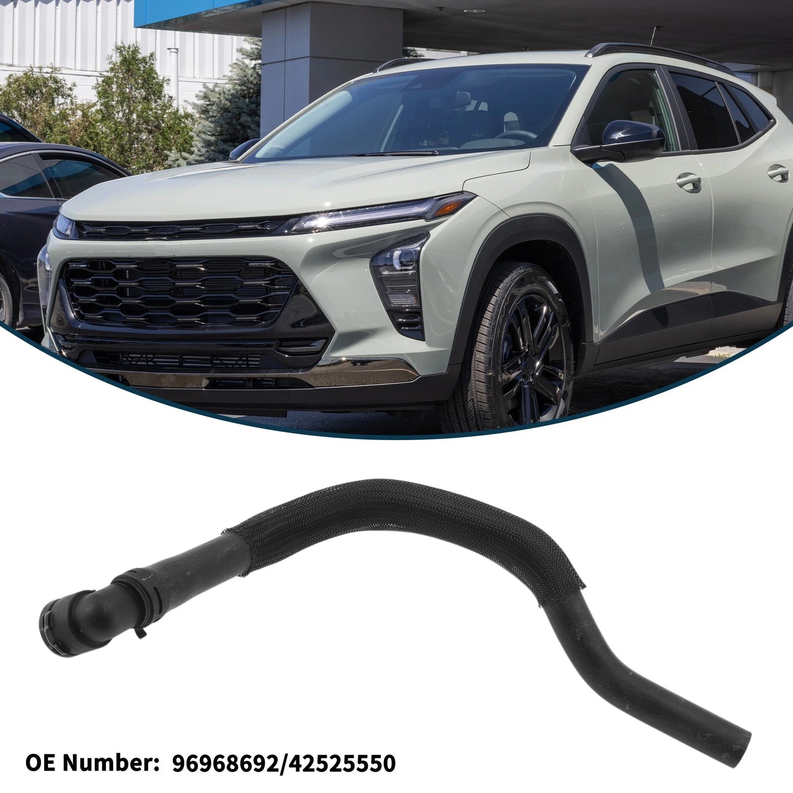 Radiator Hose for Chevrolet Trax 1.4L (2015–2021) OE 96968692/42525550