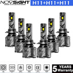 H11 LED Headlight Kit Bulbs for Chevrolet Impala Limited (2014–2016) 300W
