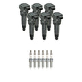 Set of 6 NGK Ignition Coils & Ruthenium Spark Plugs for Genesis K900 (2015–2016)