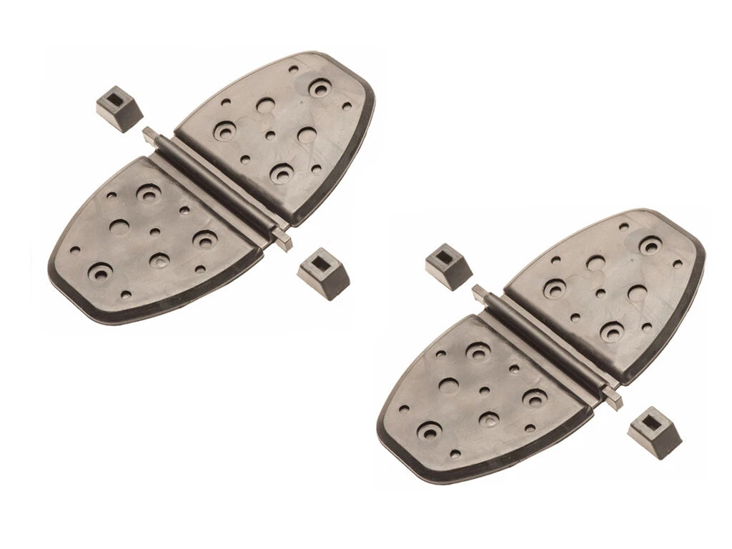 2 Pieces Water Shutter Flappers for Mercruiser V6 4.3L (807166A2)